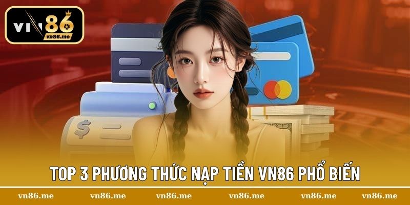 Top 3 phương thức nạp tiền Vn86 phổ biến
